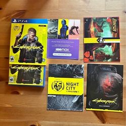 cyberpunk 2077 ps4 and ps5 video game special edition