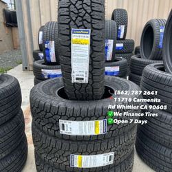 245/75/16 Goodyear All Terrain Todo Terreno Set of Tires Installed and Balanced Set de Llantas Nuevas Instaladas y Balanceadas