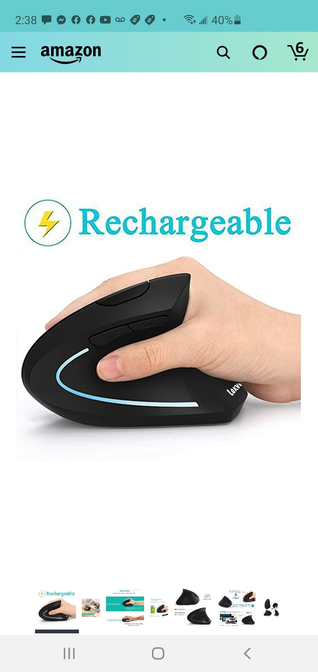 Ergonomic mouse