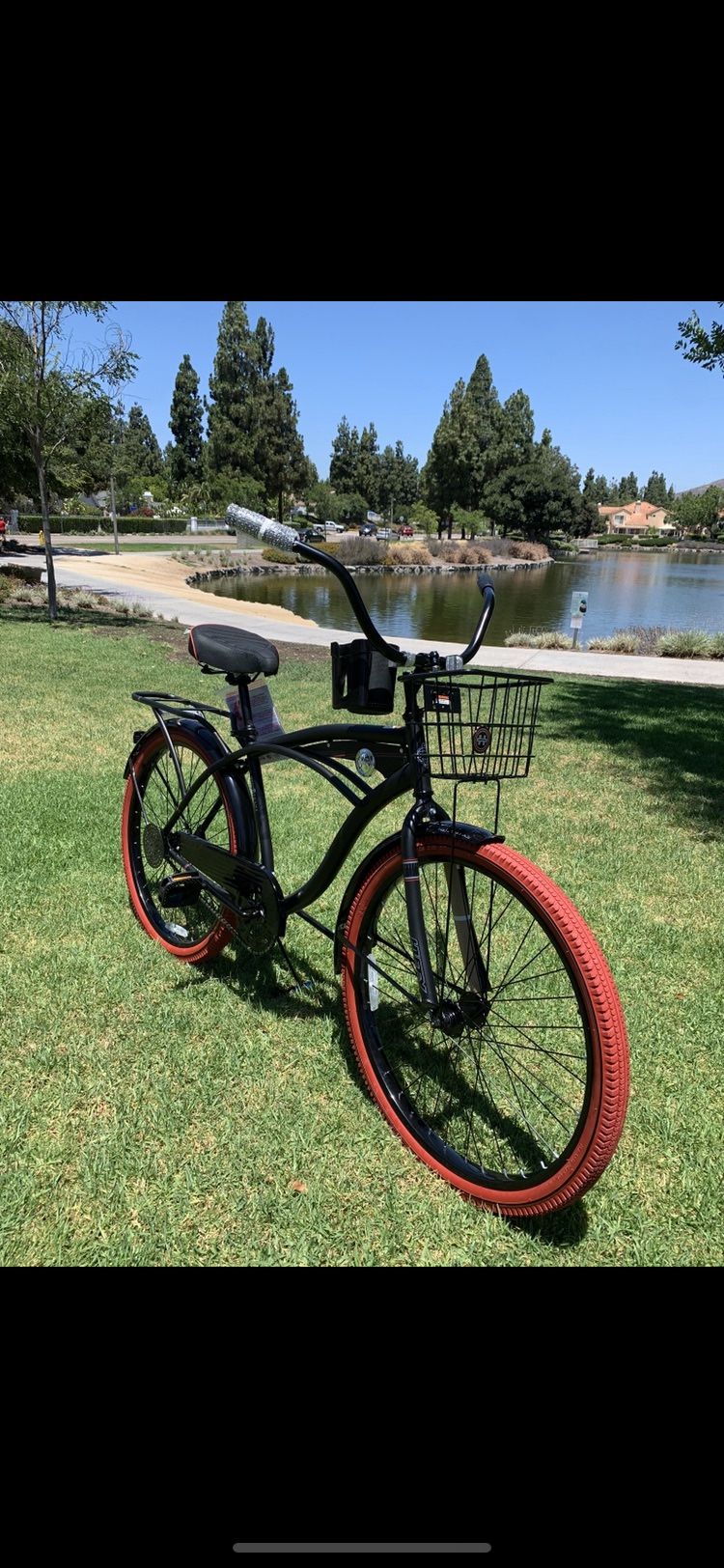 New Awesome Men's Beach Cruiser Bike Bicycle Standard Adult