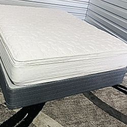 Comfy Queen Mattress & Boxspring only! 