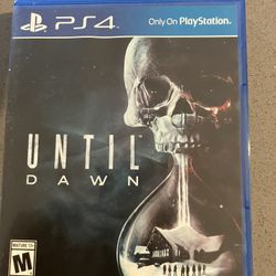 Untill Dawn PS4