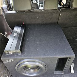 Sub With Amp And Box