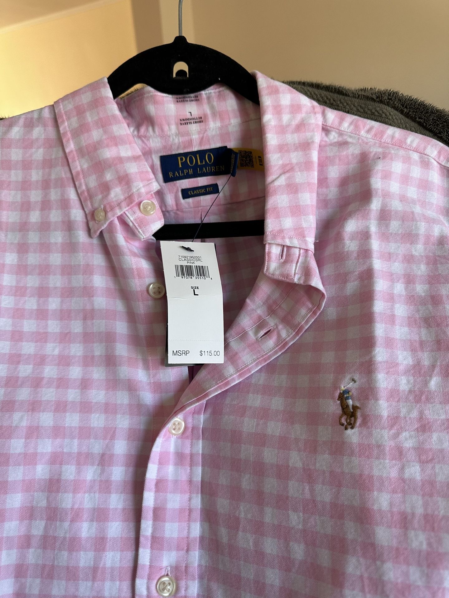 Large Half Sleeve Ralph Lauren Shirt