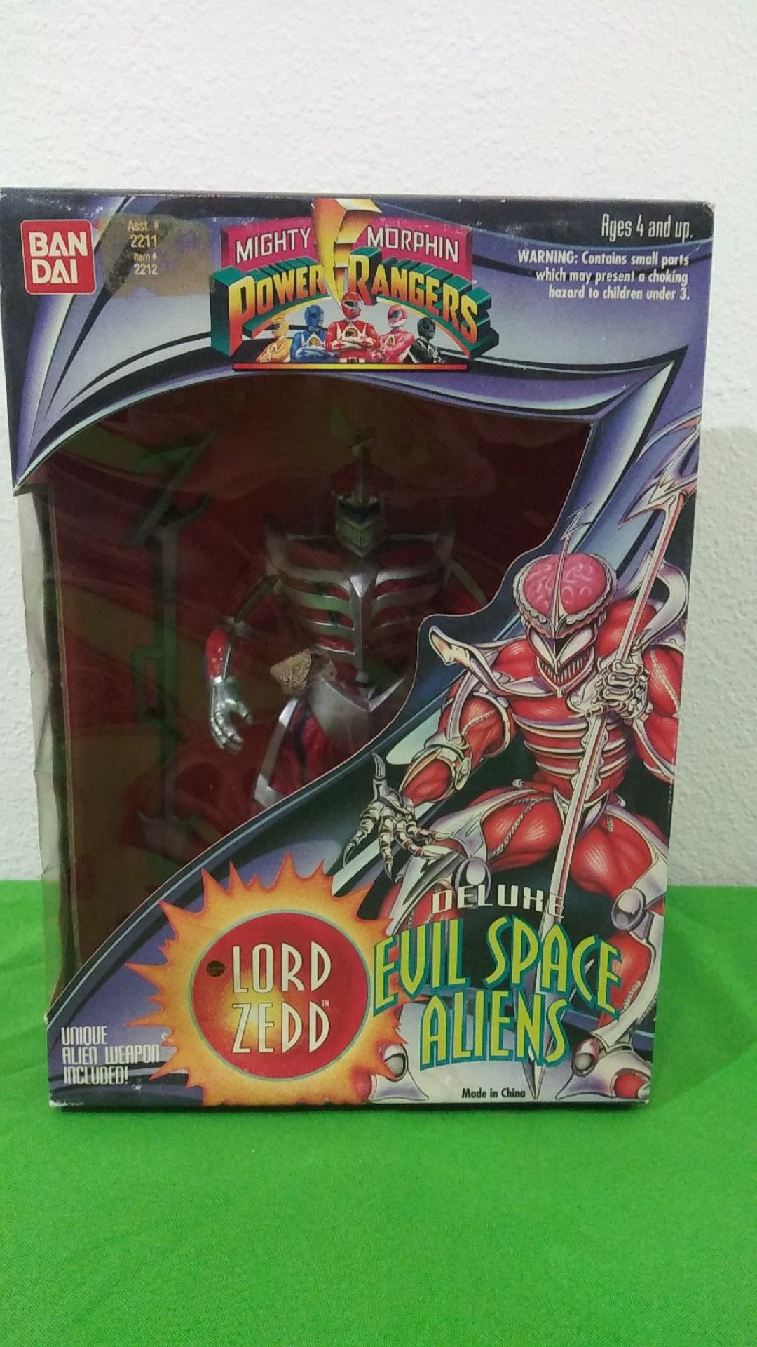 Vintage Lord Zedd Action Figures 1994