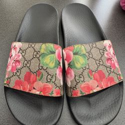 Gucci Floral Bloom Slides 