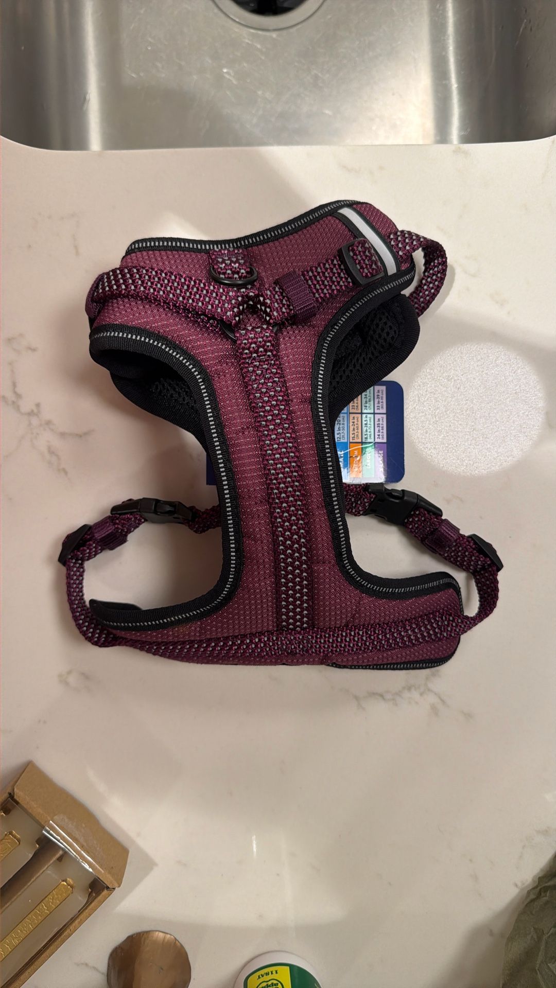 Small Purple Brand New (with Tags ) Dog Harness