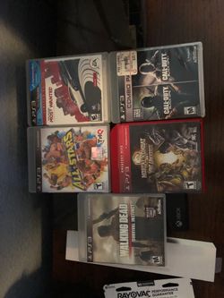 PS3 games ! Call of Duty, Most Wanted, WWE, Mortal Kombat, Walking Dead