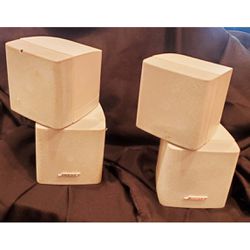 BOSE Double (2) White Double Cube Speakers (2nd Gen) #1