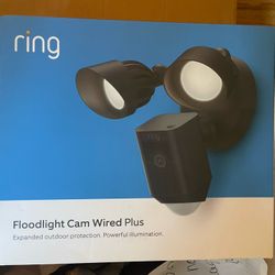 Ring Floodlight Cam Wired Plus - New In Box!