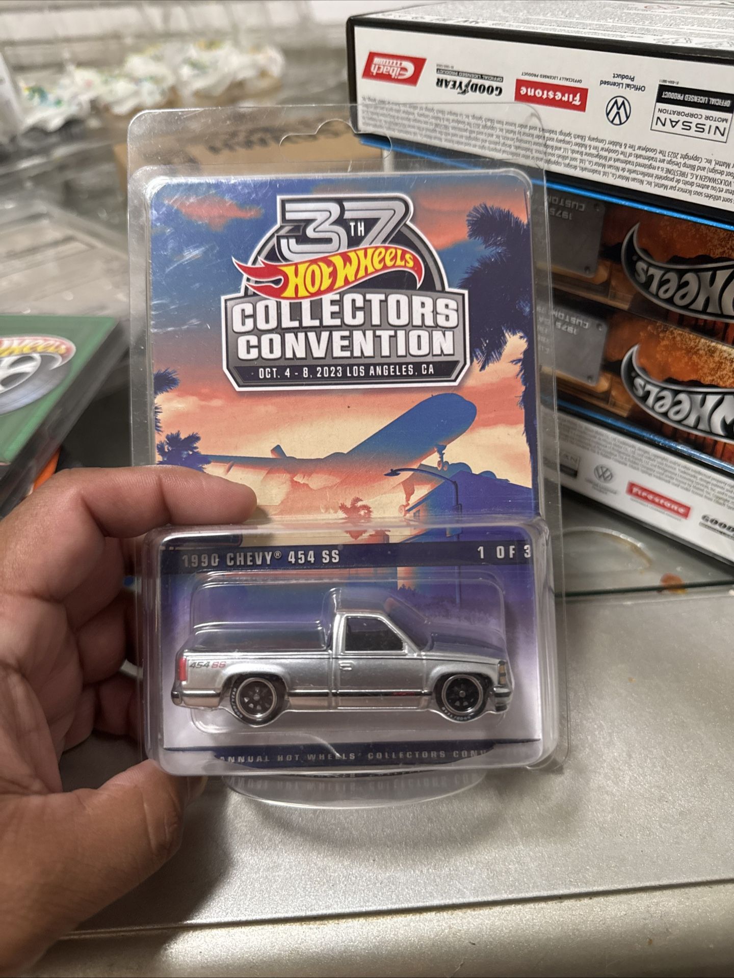 Hot Wheels 37th Collectors Convention 1990 Chevy 454 SS #0482/6200