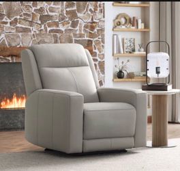 Wren Zero Gravity Power Leather Recliner with Power Headrest