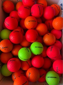 Srixon matte color golf balls $10 for 15 balls