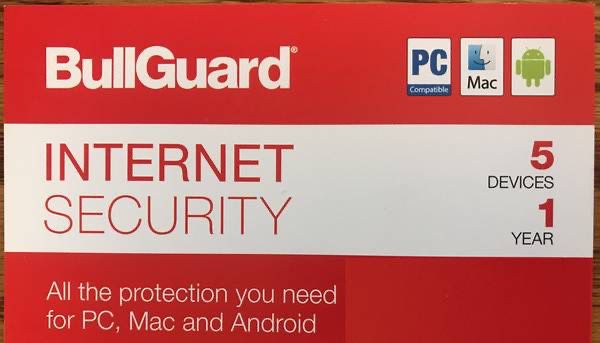 Bullguard Internet Security Antivirus Protection Computer PC Software