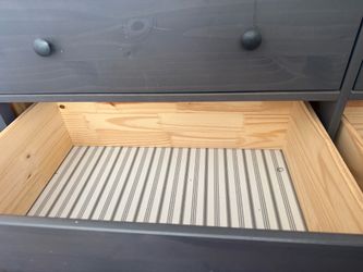 Grey Ikea dresser