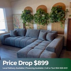 New sectional in box- shop now pay later