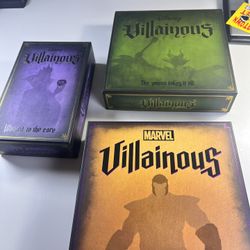Disney Villainous Set - Wicked To Core, Worst Takes It All, infinite Power 