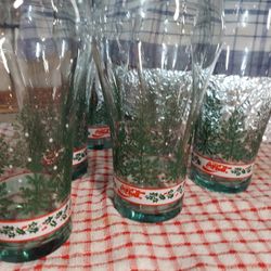 Libbey Coca-Cola Holiday Glasses
