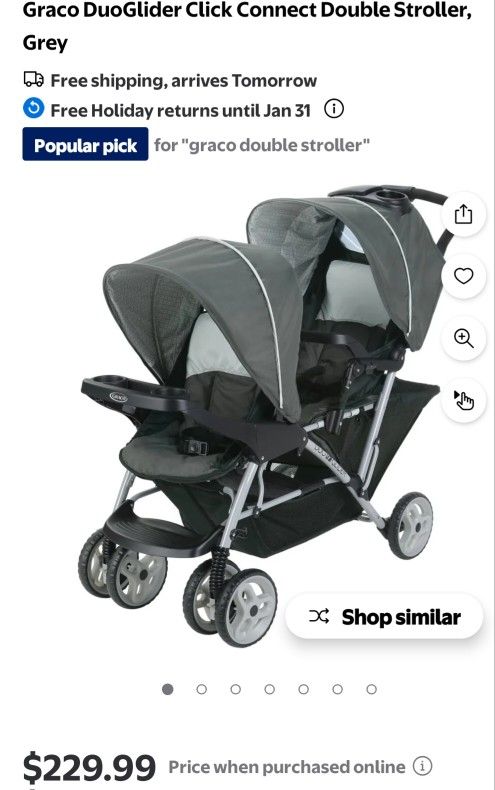 Graco Double Stroller