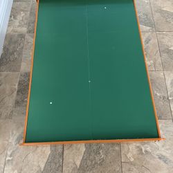 Kids Activity Table with 2 Blue Storage Trays - Great Condition!