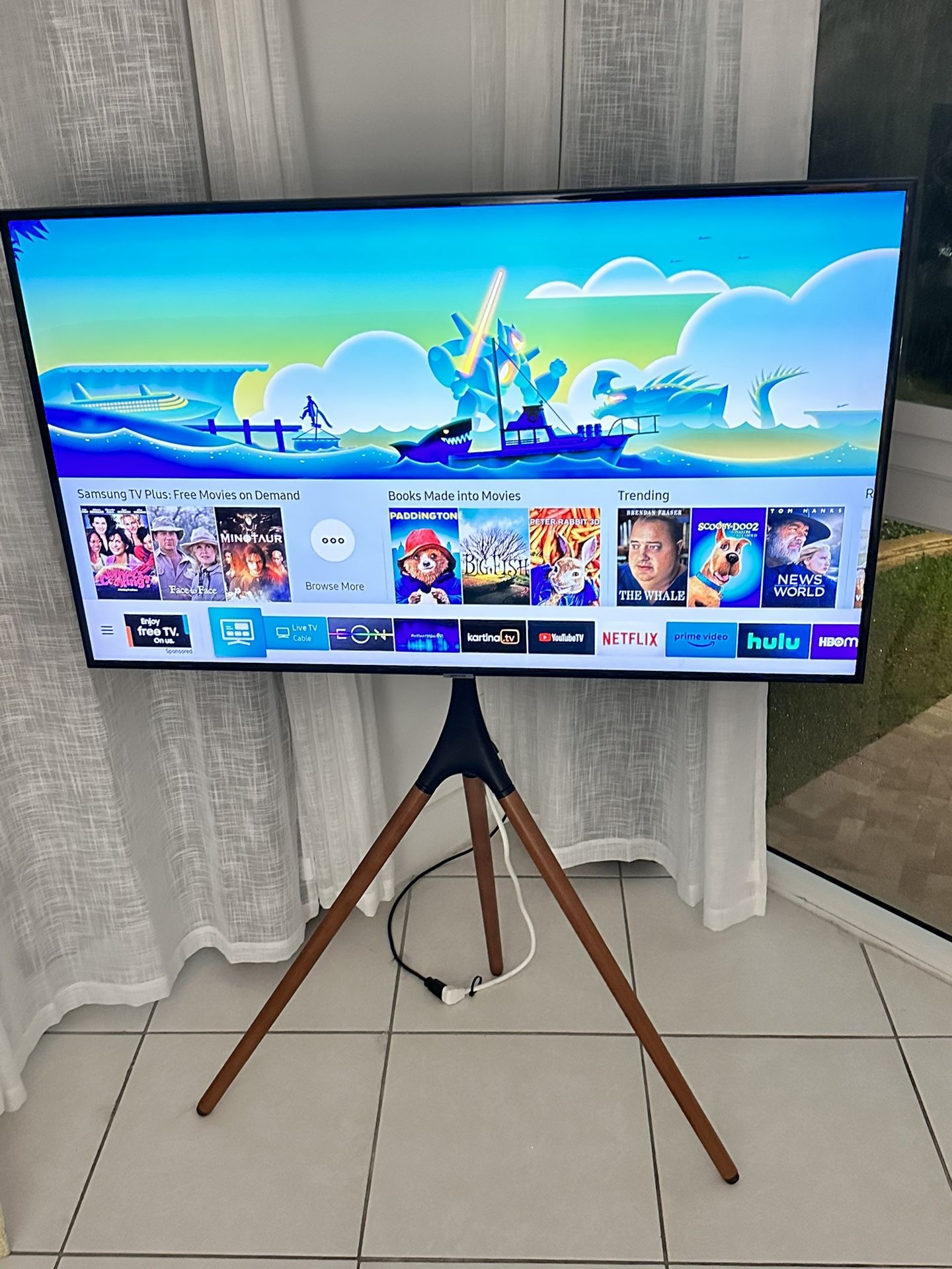 Samsung 50" Class 4K UHD 2160P LED Smart TV with HDR UN50NU6900