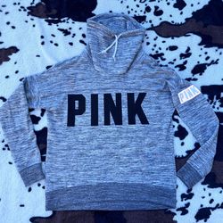Victoria Secret Pink Cowls Neck Pull Over 