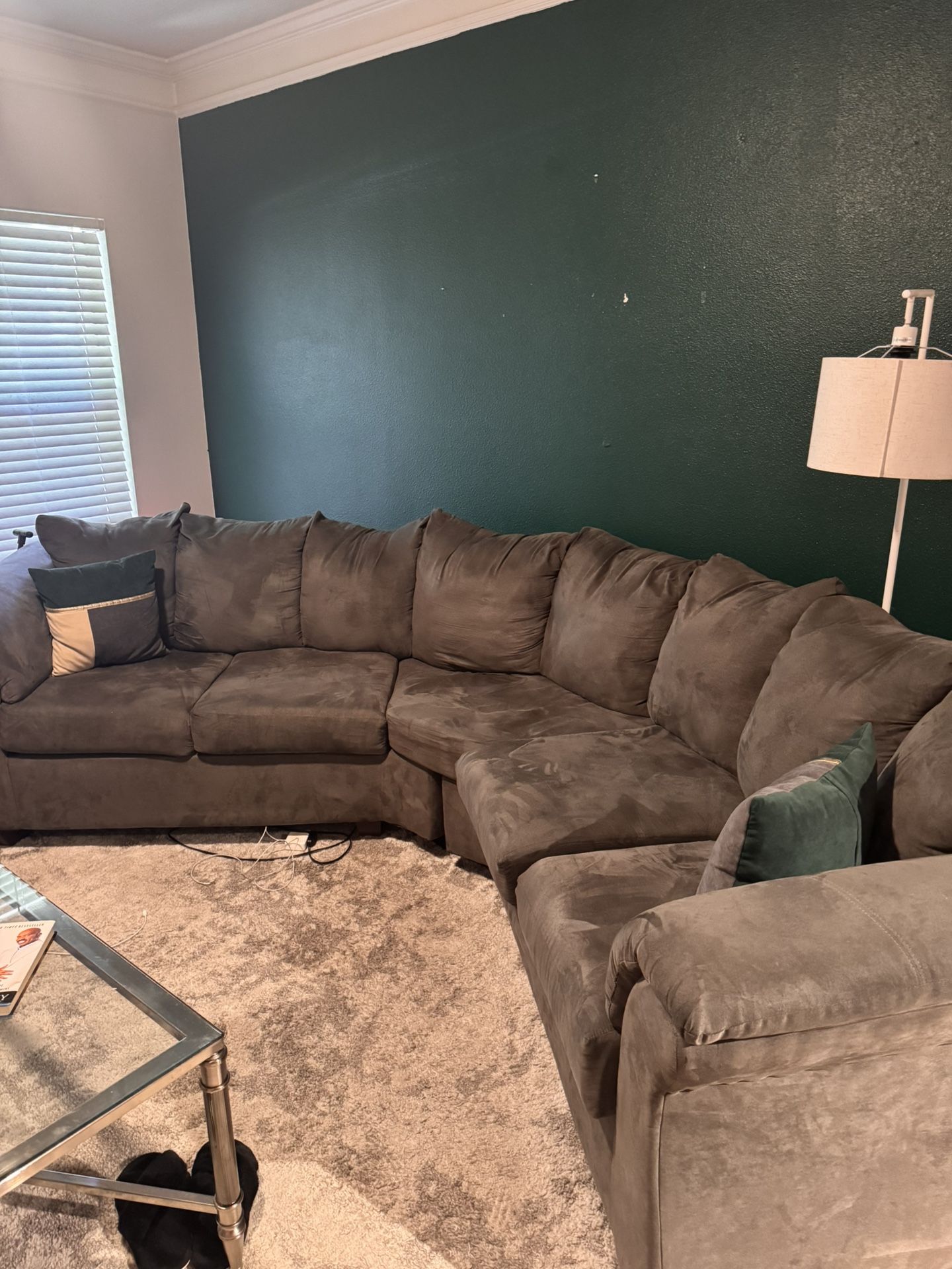 Charcoal Grey Sectional