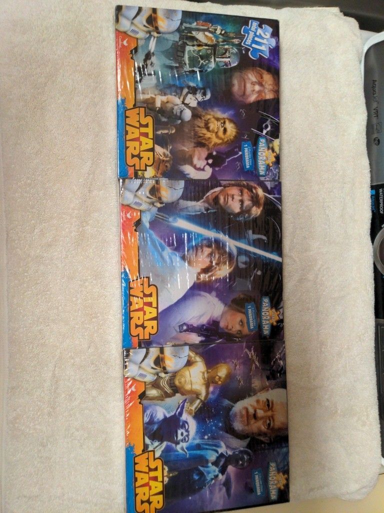 Star Wars Panorama 3 Puzzle Jigsaw