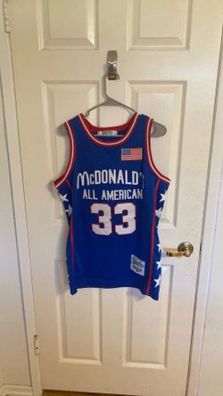 Kekamlas McDonald's All American Kobe Bryant #33 Basketball Jersey Blue Size M