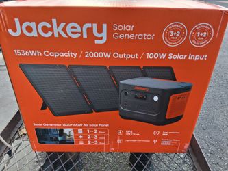 Jackery  2000 watt solar power generator  for sale