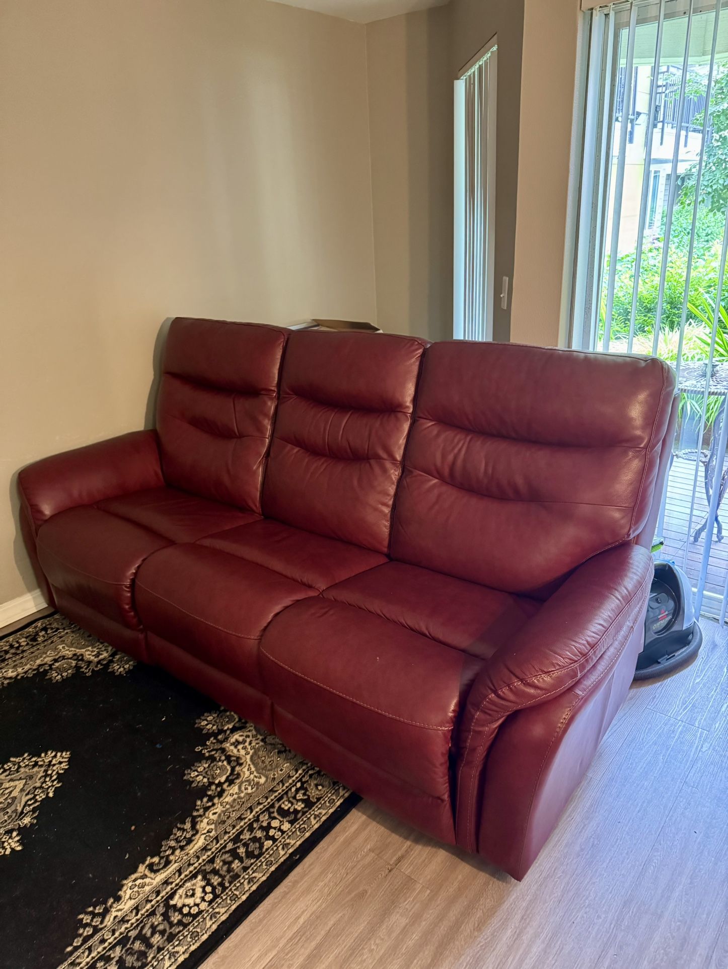 Aonghus 84'' Upholstered Reclining Sofa by Red Barrel Studio