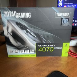 Zotac Gaming 4070 Super Open Box