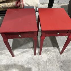 Wood End Tables