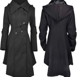WOMEN COAT WOMENS LONG FLEECE 