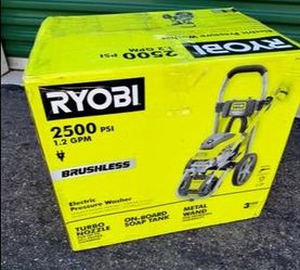 NEW IN BOX - RYOBI 2500 PSI Brushless Electric Pressure Washer