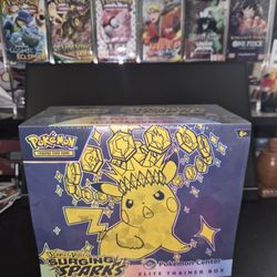 Pokémon Center Surging Sparks etb. 
*Read Description*