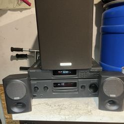 Kenwood Receiver The Speakers Are Originally From The Receiver