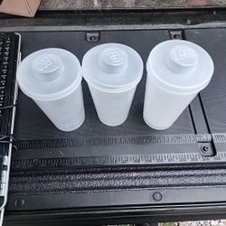 x4 Lego Store PAB Pick A Brick Cups + Lids Stackable Storage Containers Lot