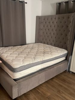 Queen bed frame
