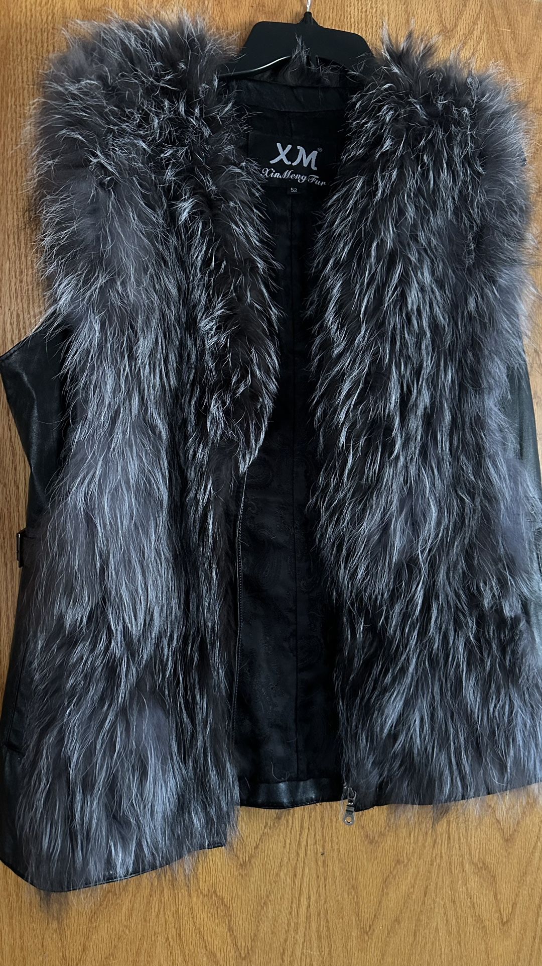 Blue Fox Fur Vest