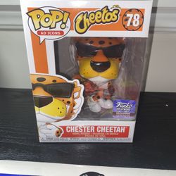 Funko Pop Ad Icons Cheetos Chester Cheetah #78 Funko Hollywood Exclusive
