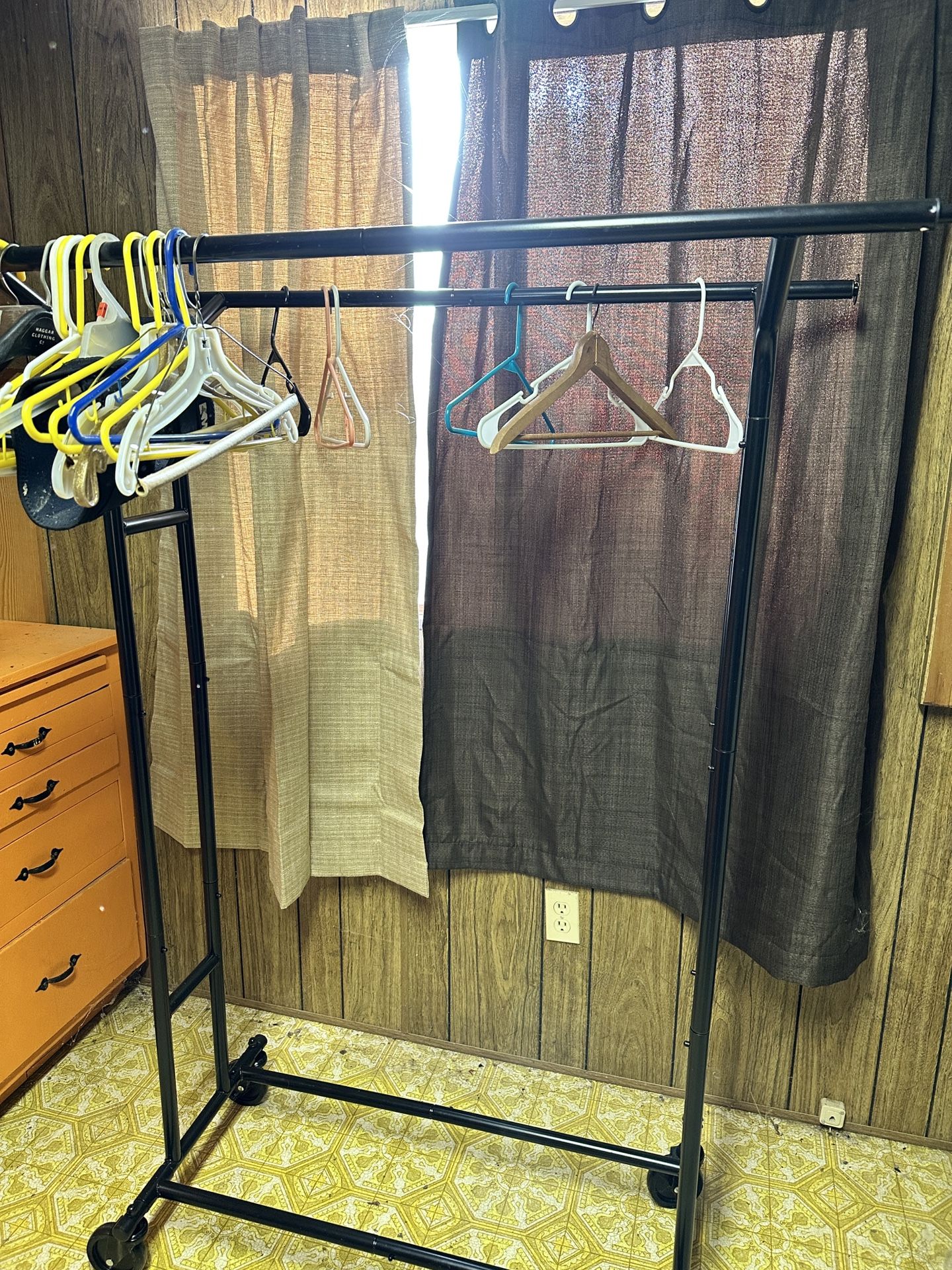 Clothing Rack Double Heavy Duty