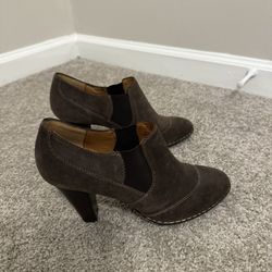 Sofft Simola Kenya Brown Suede Booties Size 8.5 M