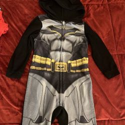 Batman Boys Pajamas Size XS 