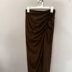Dark Green Zara Skirt
