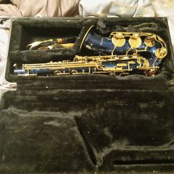 Saxophone With Case.  Taking Offers