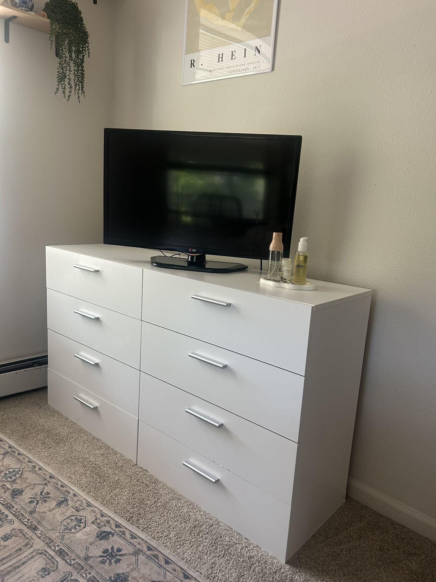 White Dresser