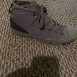 All gray Converse All Star High Top