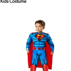 Kids Superman Muscle Chest Costume