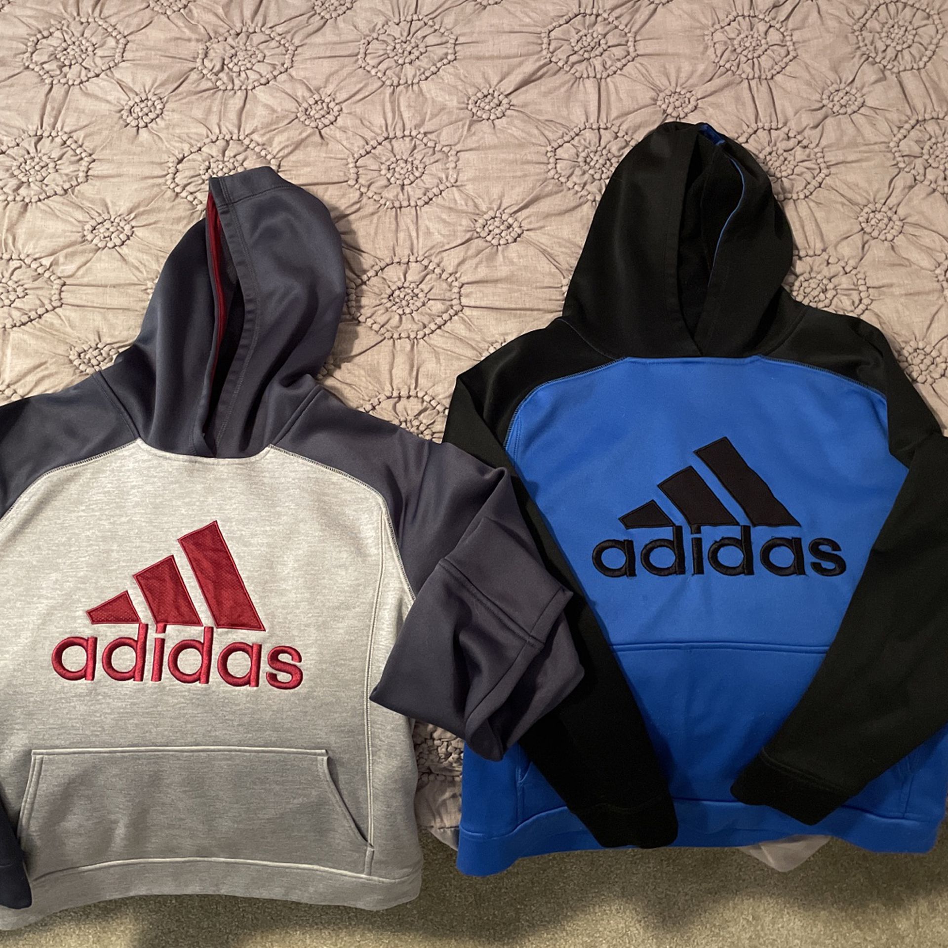 Two Adidas sweaters — 18/20